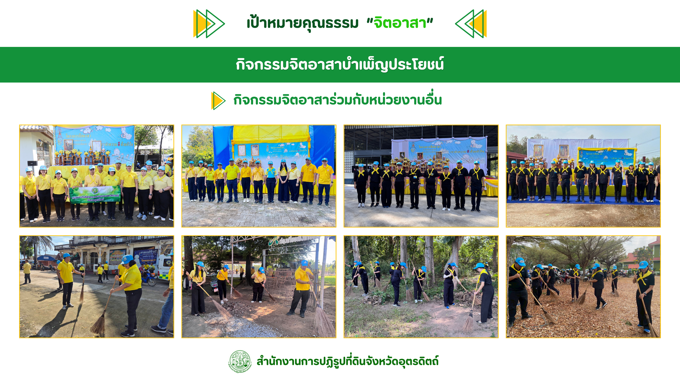 title - ผลสำเร็จการดำเนินงานการประเมินองค์กรคุณธรรม ปีงบประมาณ พ.ศ. 2569 ส.ป.ก.อุตรดิตถ์